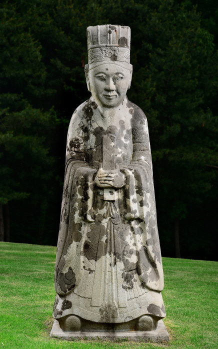 추존 장조 융릉의 동측 문석인, 1789년 제작